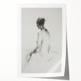 Abstract figurative rolled print showcasing vibrant colors and dynamic shapes, perfect for modern home decor. Ideal for art enthusiasts and interior design.
