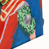 Expressionist Art - Seated Girl (1910) by Ernst Ludwig Kirchner