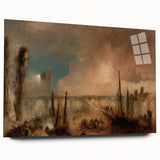 Romanticism Art: Burning of Parliament - Famous Romantic Era Painting