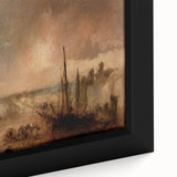 Romanticism Art: Burning of Parliament - Famous Romantic Era Painting