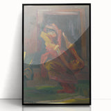 Expressionist Art - Seated Woman by Arnold Peter Weisz-Kubínčan