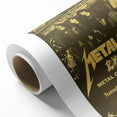 Metallica New Year's Eve 1980s Concert Poster - Retro Metal Wall Art