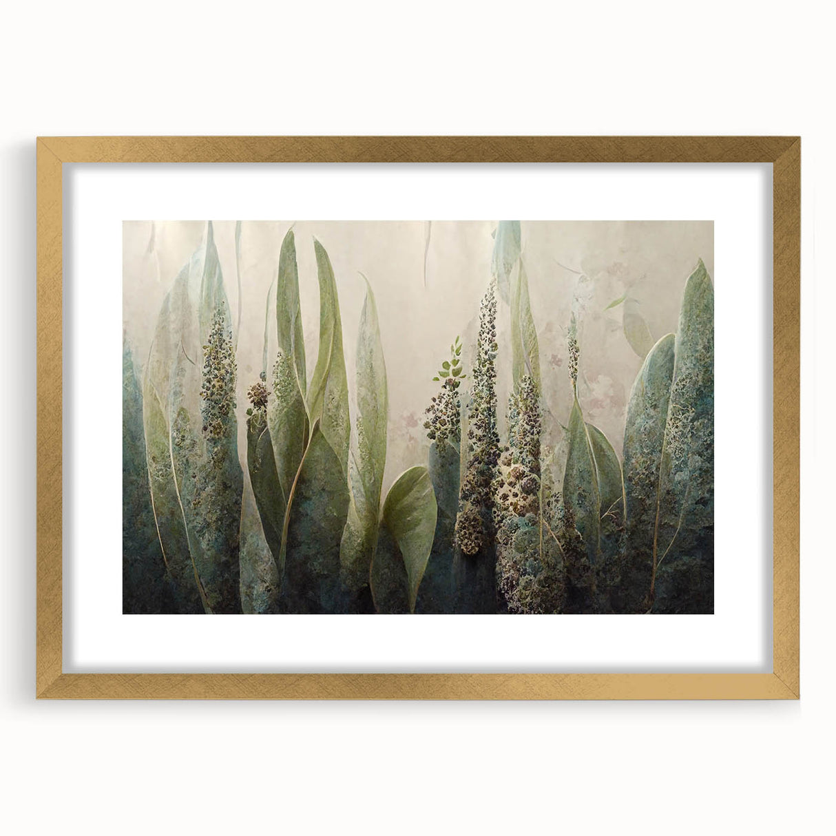 Elegant Botanical Living Room Wall Art – Nature Canvas Print