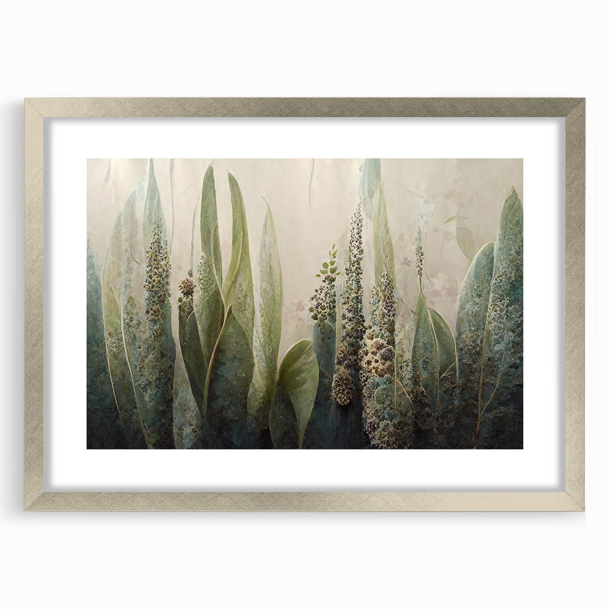 Elegant Botanical Living Room Wall Art – Nature Canvas Print