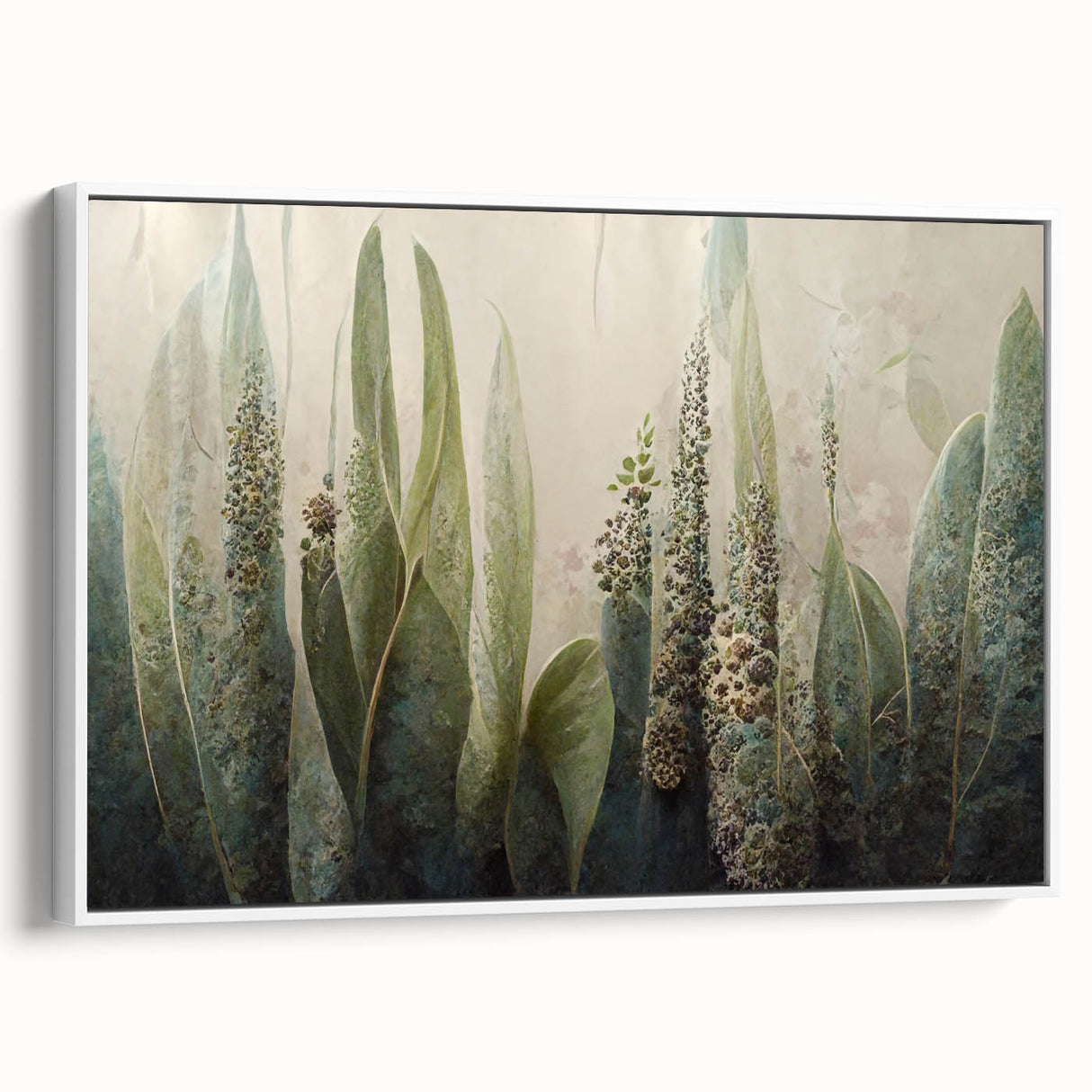Elegant Botanical Living Room Wall Art – Nature Canvas Print