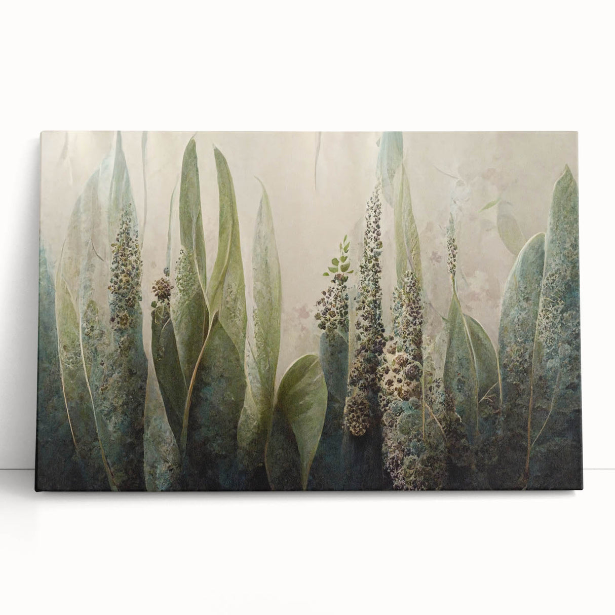 Elegant Botanical Living Room Wall Art – Nature Canvas Print