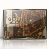 Baroque Still Life: Classic Art Print with Lavish Detail and Elegance