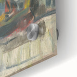 Expressionist Art - Seated Woman in Vibrant Colors