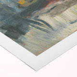 Expressionist Art - Seated Woman in Vibrant Colors