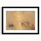 Romanticism Art: The Approach to Venice - Classic Romantic Landscape