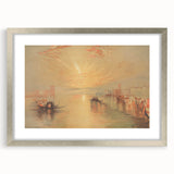 Romanticism Art: The Approach to Venice - Classic Romantic Landscape