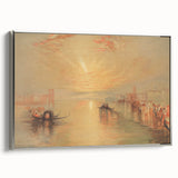 Romanticism Art: The Approach to Venice - Classic Romantic Landscape