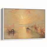 Romanticism Art: The Approach to Venice - Classic Romantic Landscape