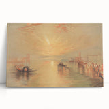 Romanticism Art: The Approach to Venice - Classic Romantic Landscape