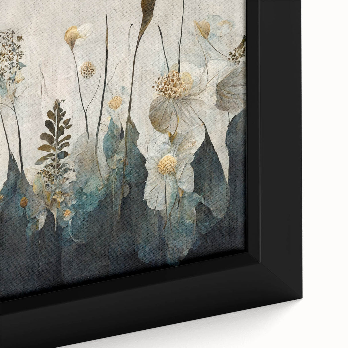 Elegant Botanical Living Room Wall Art – Nature Canvas Print
