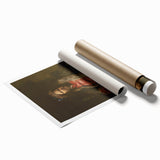 Baroque Art Portrait Wall Art – Classic Artistic Elegance