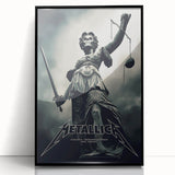 Metallica 2019 Concert Poster - Skull Statue Art