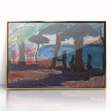 The Quay, Bandol Realism Art Print - Expressive Coastal Canvas Decor