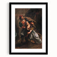Historical Romanticism Canvas: Selim and Zuleika - Classic Romantic Art