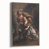 Historical Romanticism Canvas: Selim and Zuleika - Classic Romantic Art
