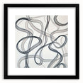Abstract geometric frame with a matte black finish, showcasing a contemporary design ideal for modern decor. Perfect for displaying art or photographs in stylish interiors.