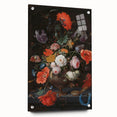 Elegant Baroque Floral Art | Antique Rococo Wall Art Print