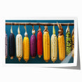 Extra large rolled print of Oaxaca scenery with vibrant floral elements, ideal for art wall dining room.