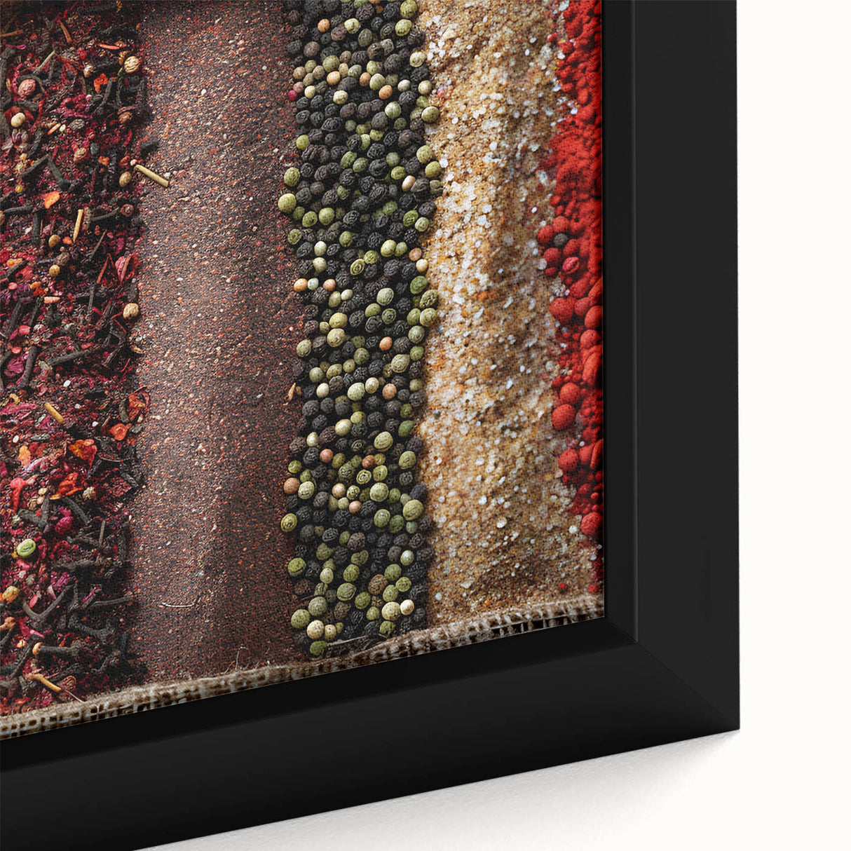 Extra large framed canvas featuring a textured depiction of Dubai's skyline in black with colorful highlights.