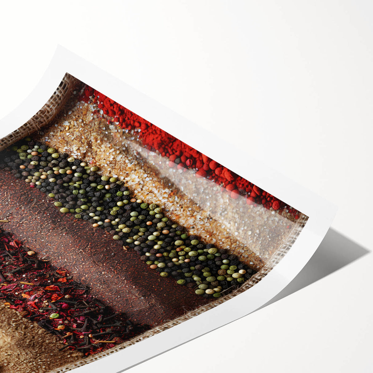 Extra large wall art featuring line art flowers over a muted Dubai skyline on rolled print.