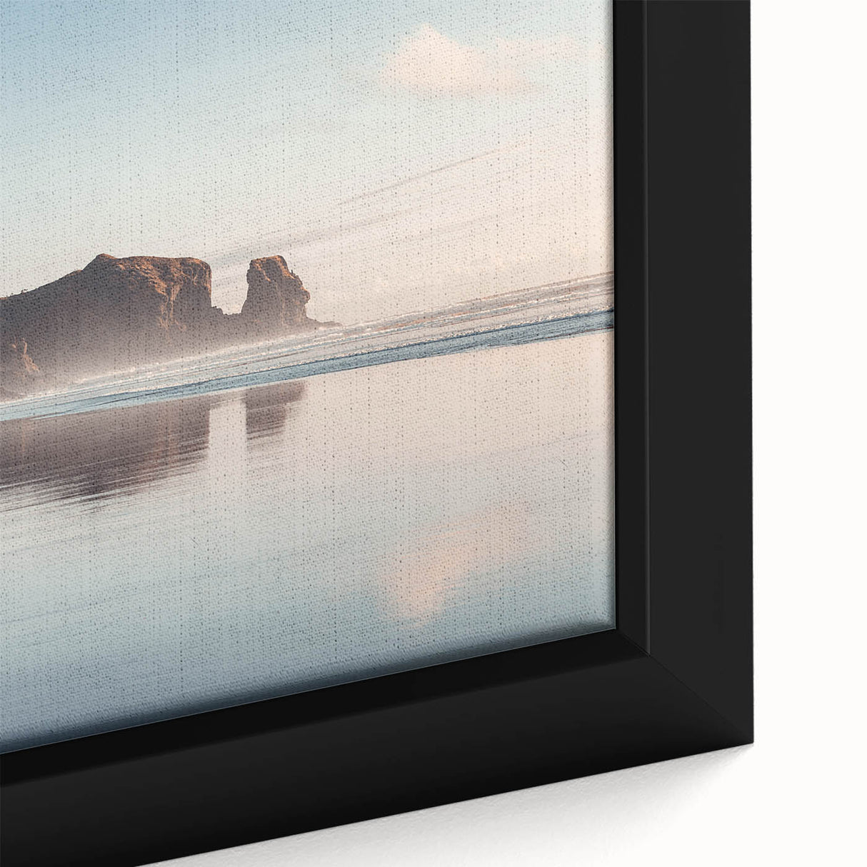 Black wall art depicting Auckland's vibrant skyline on a textured, extra large framed canvas, ideal for living room decor.