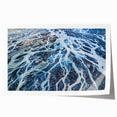 Extra large rolled print of Canterbury, New Zealand landscape with vibrant green hues, ideal for art wall dining room.
