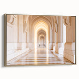 Framed canvas featuring a vintage-style Alabama landscape in muted gold and black tones, ideal for bedroom wall decor.