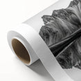 Art Deco poster of Alaska scenery on rolled canvas, with pastel colors, ideal for nursery wall art.