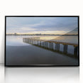 Large abstract wall art depicting Daytona scenery in muted shades on a framed acrylic, suitable for modern decor.