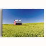 Black and white photo of Idaho scenery on large stretched canvas, suitable for kitchen wall art.