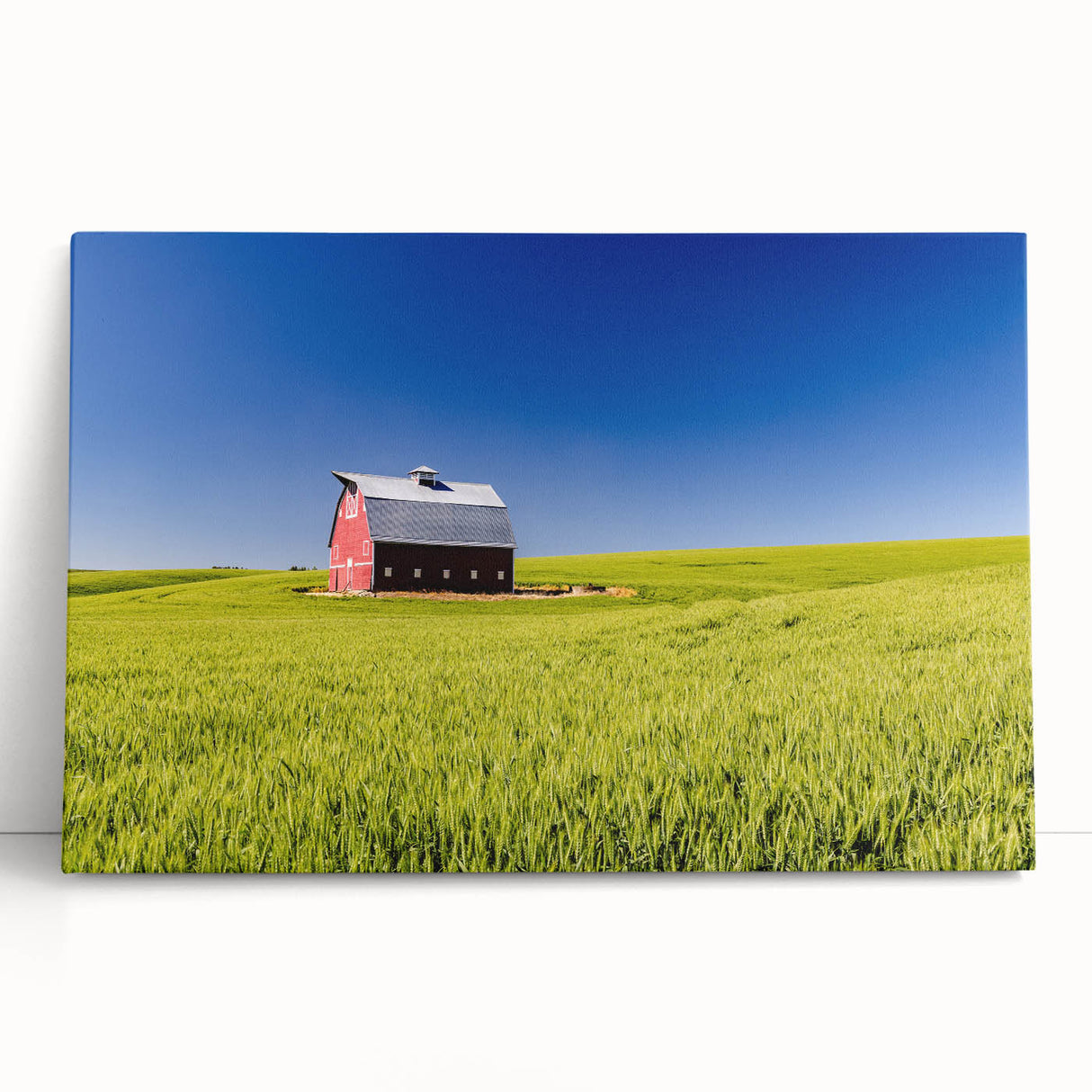 Black and white photo of Idaho scenery on large stretched canvas, suitable as kitchen wall art or bedroom decor.