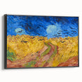 Black and white vintage poster art of a landscape on framed canvas, suitable for bedroom decor.