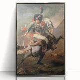 Romanticism Art: The Charging Chasseur - Famous Romantic Era Painting