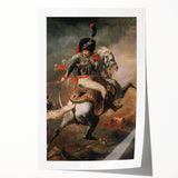 Romanticism Art: The Charging Chasseur - Famous Romantic Era Painting