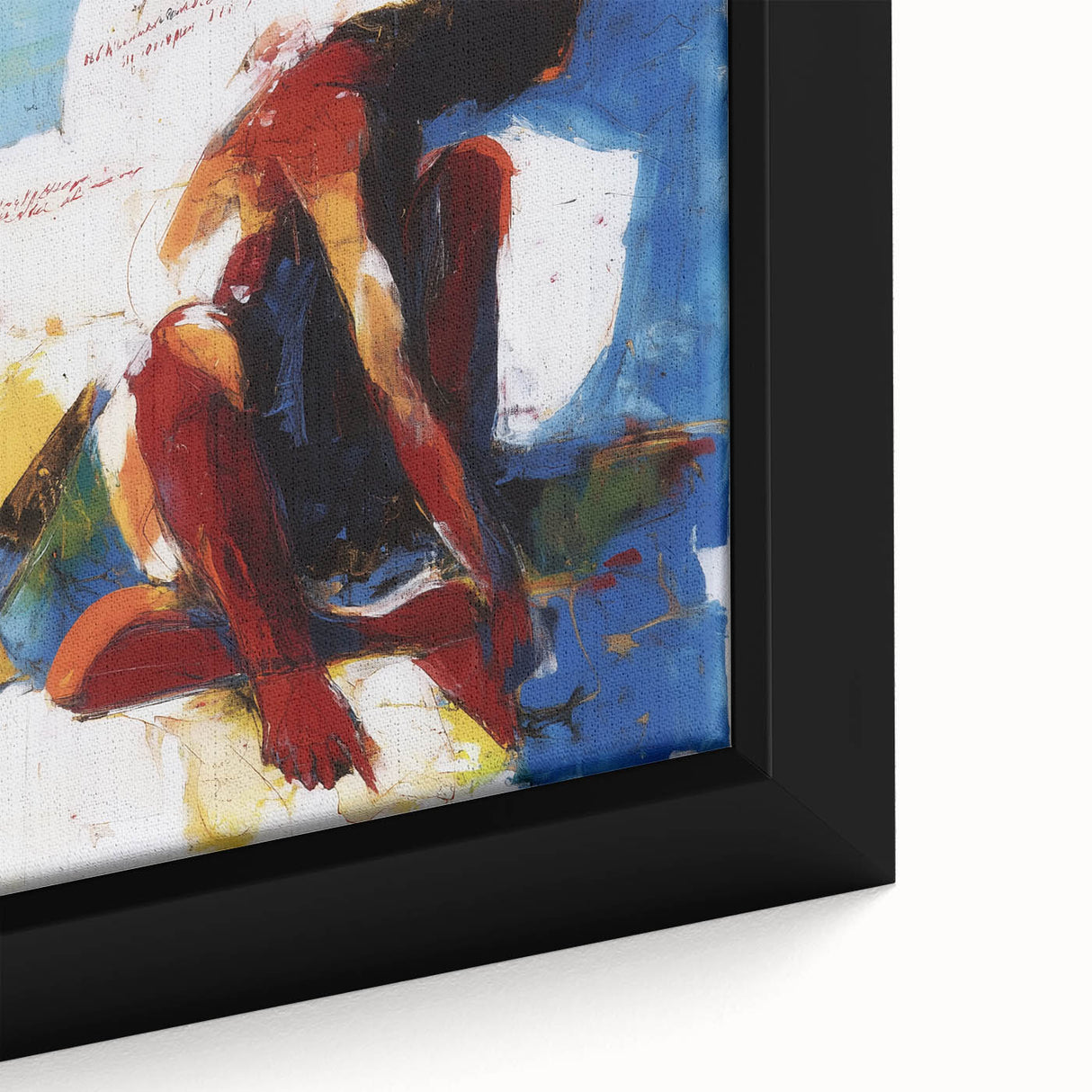 Expressive Abstract Figurative Wall Art – Bold Canvas Print