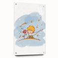 Little Prince & Rose Girls Room Wall Art - Dreamy Kids Decor