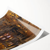 Romanticism Art: Santa Sofia Interior - Famous Romantic Era Painting