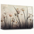 Elegant Floral Living Room Wall Art – Modern Canvas & Framed Print