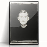 Expressionist Art - Self-Portrait by Edvard Munch