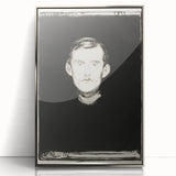 Expressionist Art - Self-Portrait by Edvard Munch