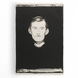 Expressionist Art - Self-Portrait by Edvard Munch