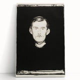 Expressionist Art - Self-Portrait by Edvard Munch