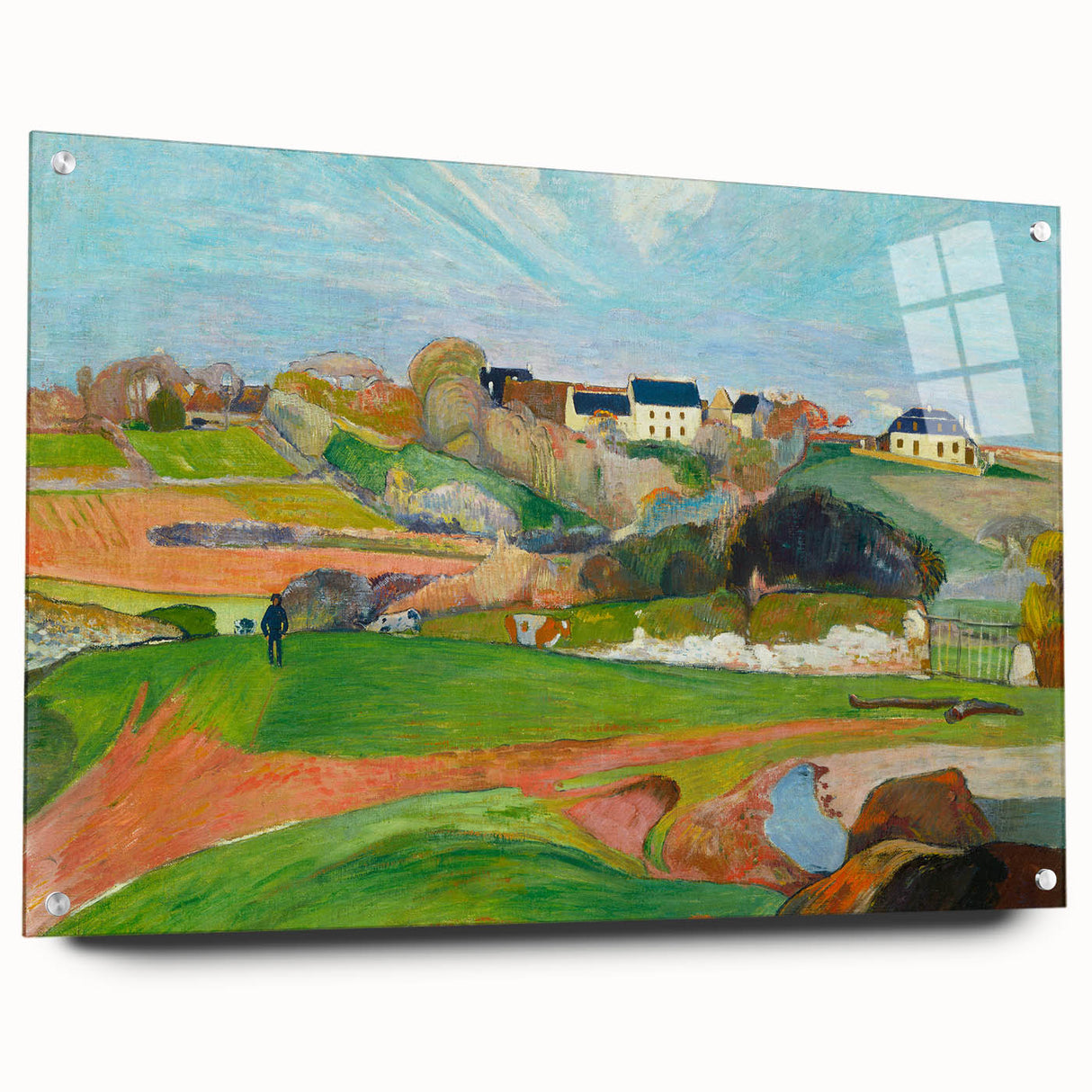 Impressionist Landscape - Le Pouldu by Paul Gauguin Print