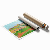 Impressionist Landscape - Le Pouldu by Paul Gauguin Print