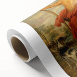 Baroque Mythological Romance Wall Art – Timeless Period Elegance